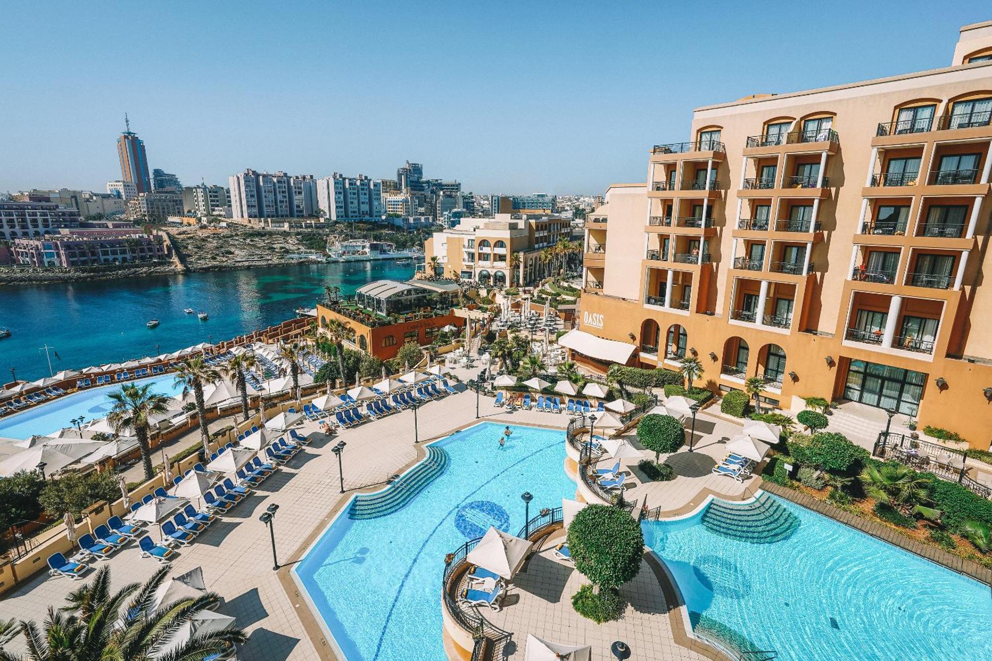 Corinthia St George'S Bay Hotel Saint Julian's Bagian luar foto The St. Julian's InterContinental